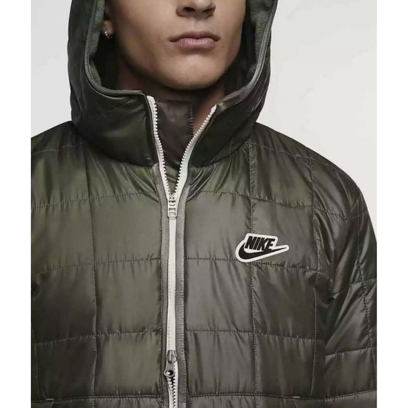 Nike Sportswear Synthetic Fill Fleece Jacket Olive CU4422 380 Men Extra Small XS - Picture 5 of 10